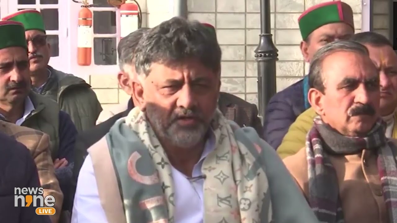 Congress Observer DK Shivakumar Confident of Resolving Differences in Himachal Pradesh | News9