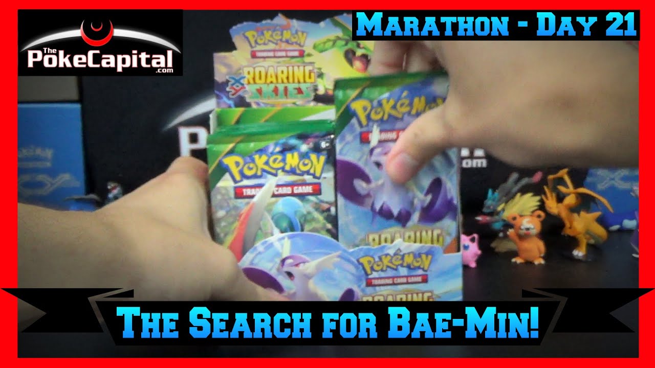 Pokemon Cards Booster Box Opening Marathon XY Roaring Skies Box - Day 21