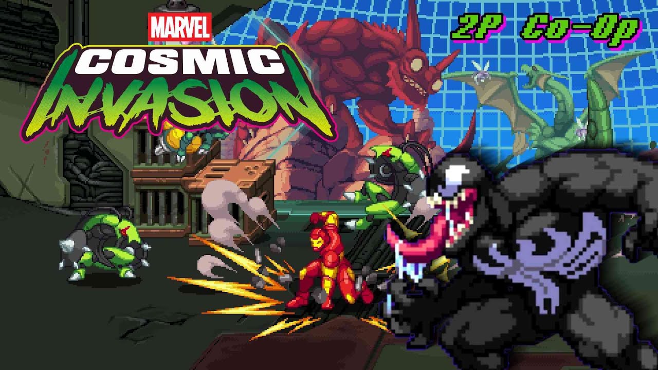 Marvel cosmic invasion LIVE! 2P Co-op!