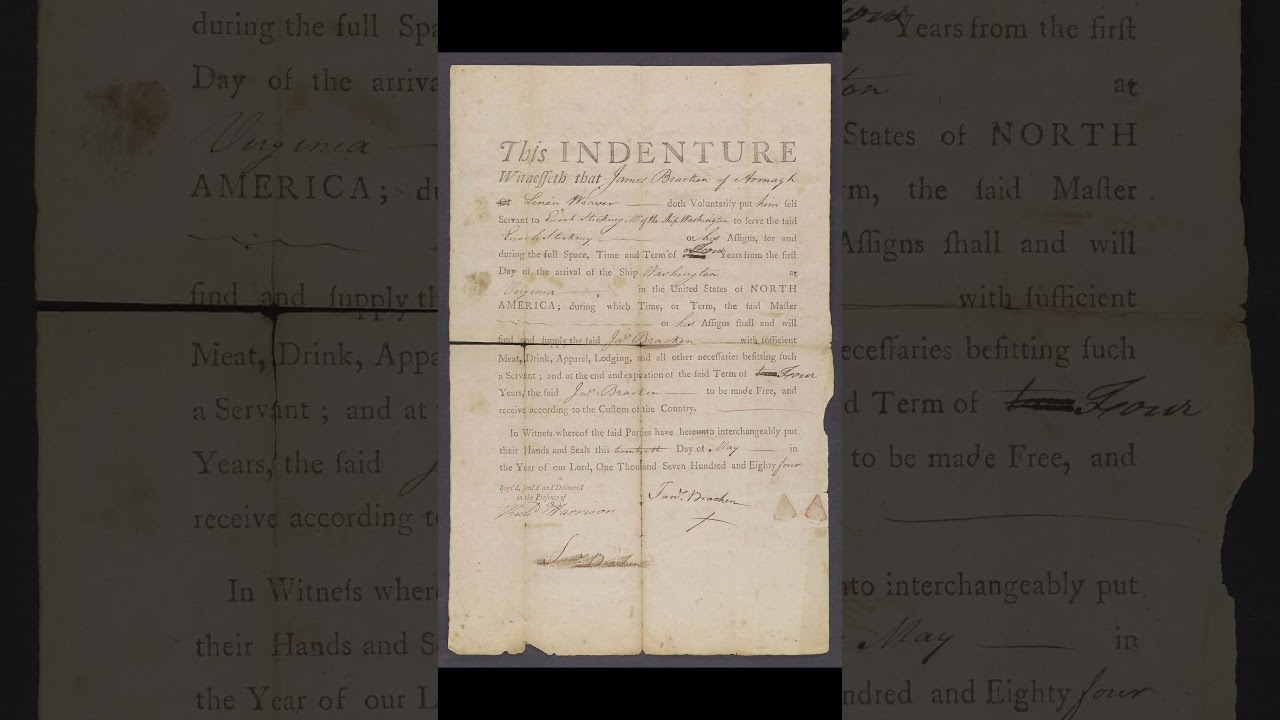 Indentured Servitude (AP US History in 1 Minute Daily)