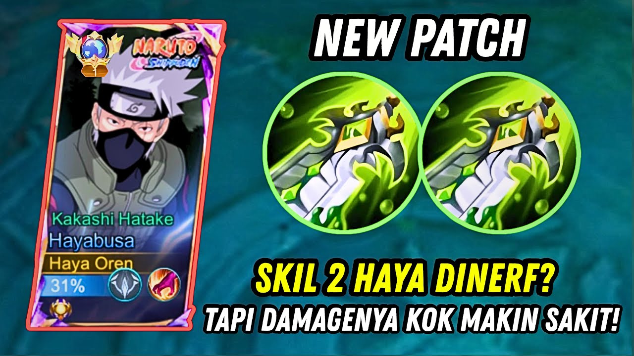 HAYABUSA DINERF SKIL 2 NYA? TAPI KOK MAKIN OP BANGET GUYS! MOONTON MEMANG BAIK BANGET - MLBB