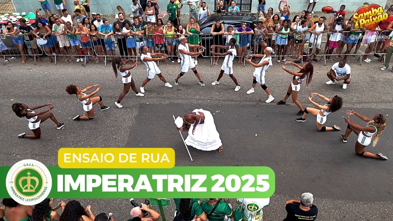 Imperatriz 2025 Ao Vivo |  Ensaio de Rua (4K) ESPECIAL