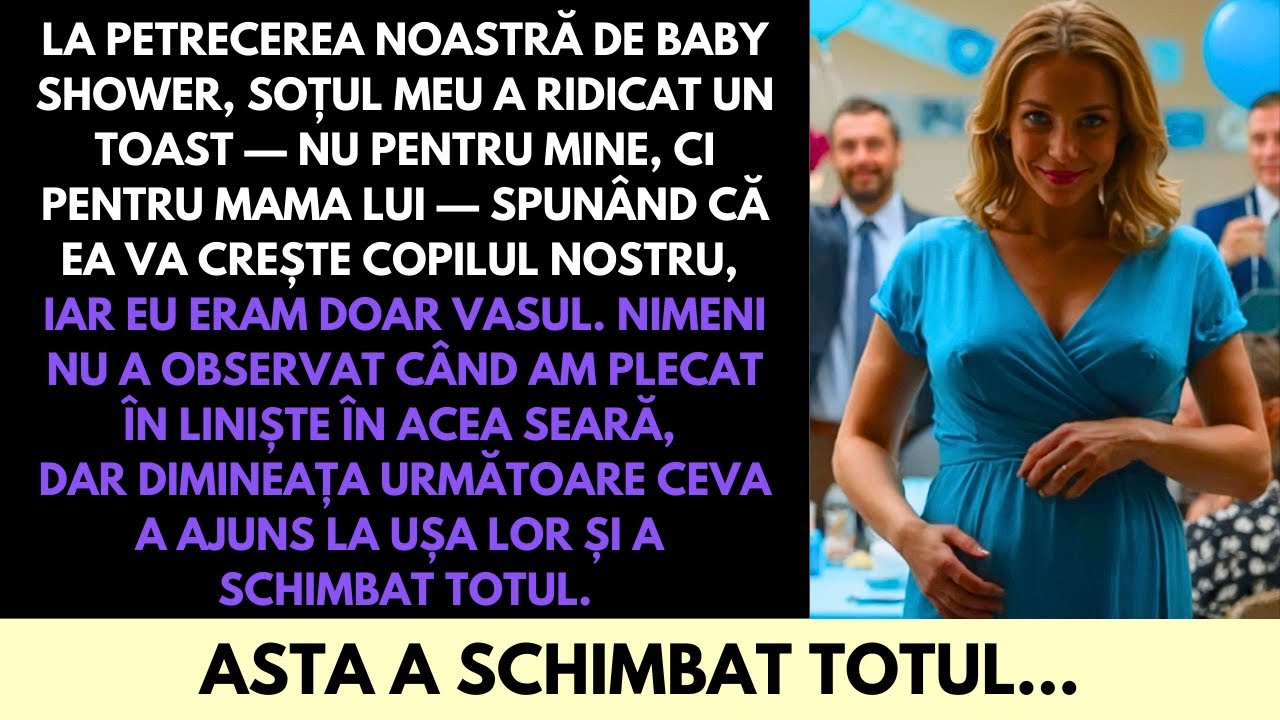 Soțul Mă Numit „Doar Recipientul” La Baby Shower — A Regretat Dimineața Următoare