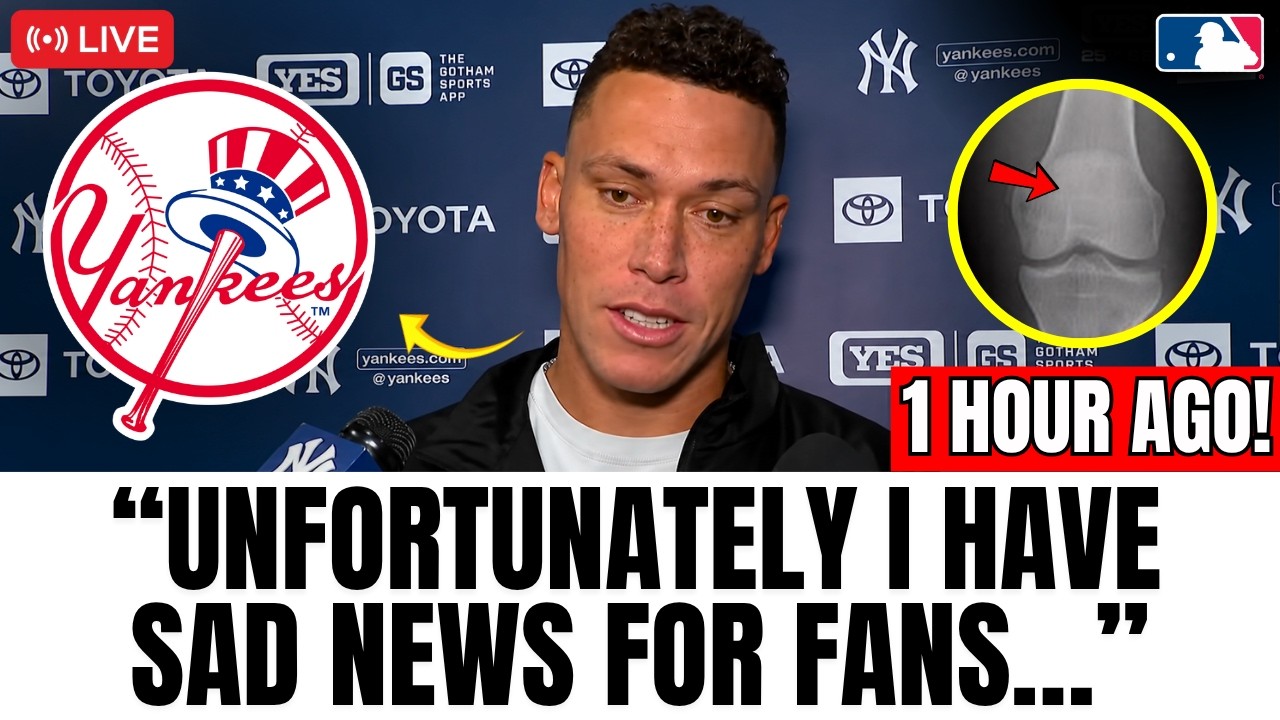 JUST ANNOUNCED! SAD NEWS ABOUT AARON JUDGE! YANKEES FANS WEREN'T EXPECTING THIS! YANKEES NEWS