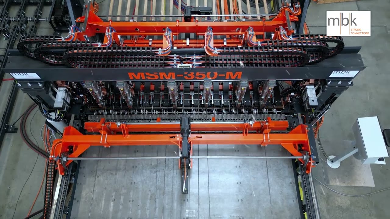 Mesh welding Christmas preperations