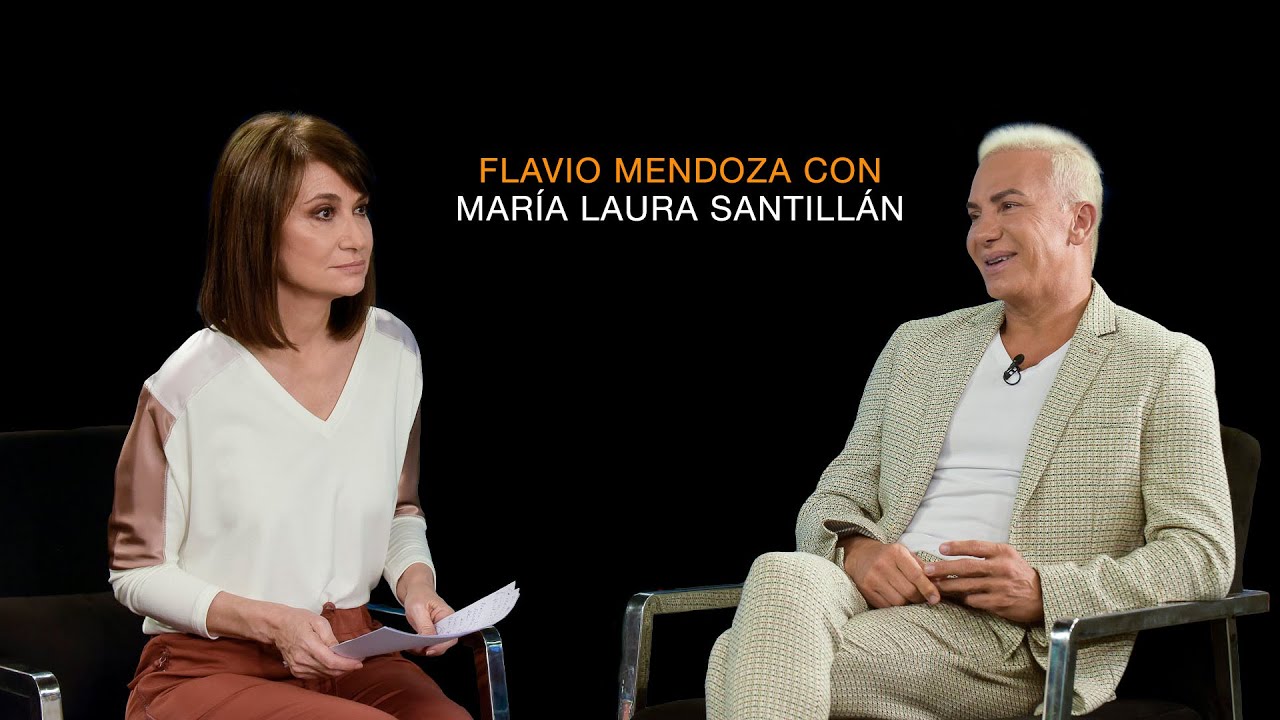 Flavio Mendoza con María Laura Santillán: 