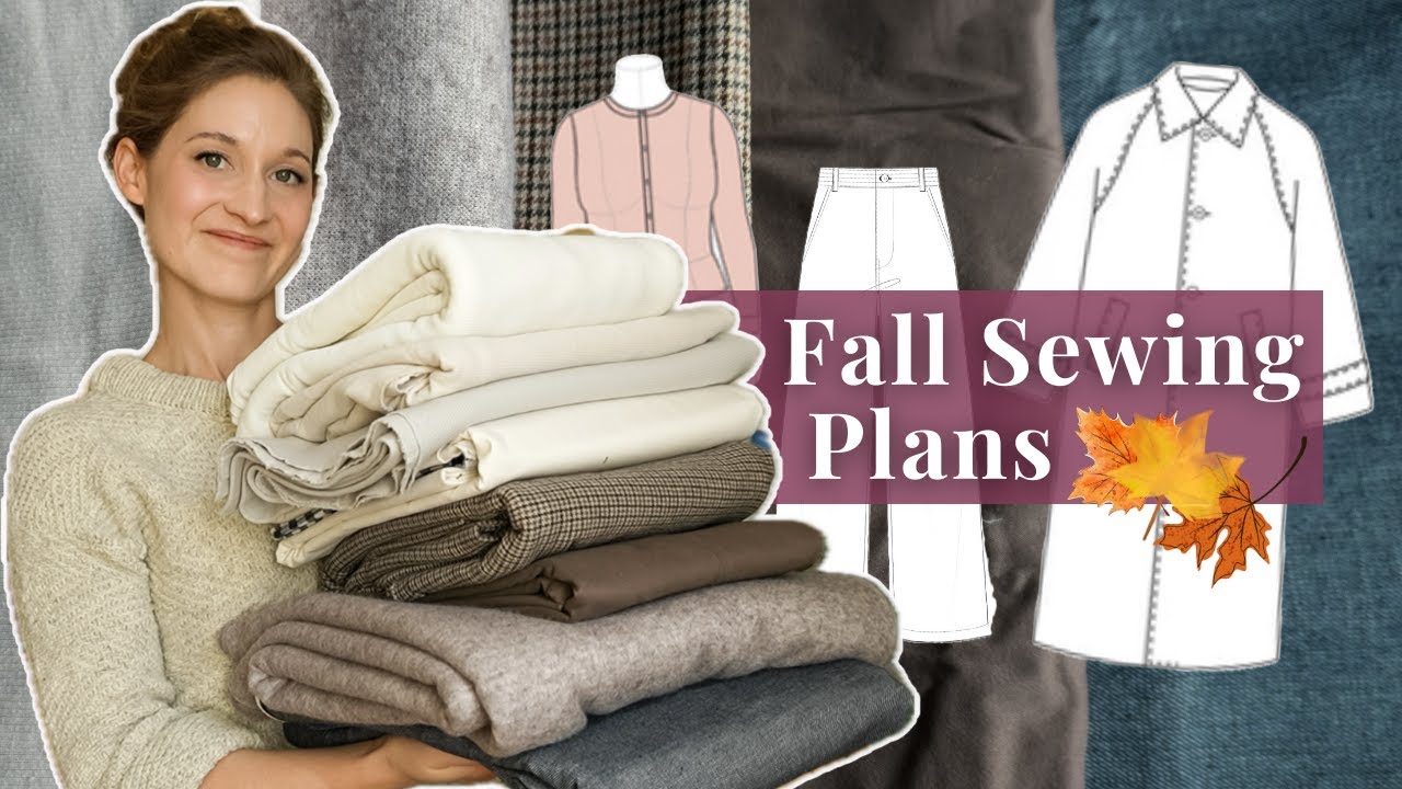 Fall Sewing Plans 🍂 | Cool earth tones, texture, & comfort | 2025