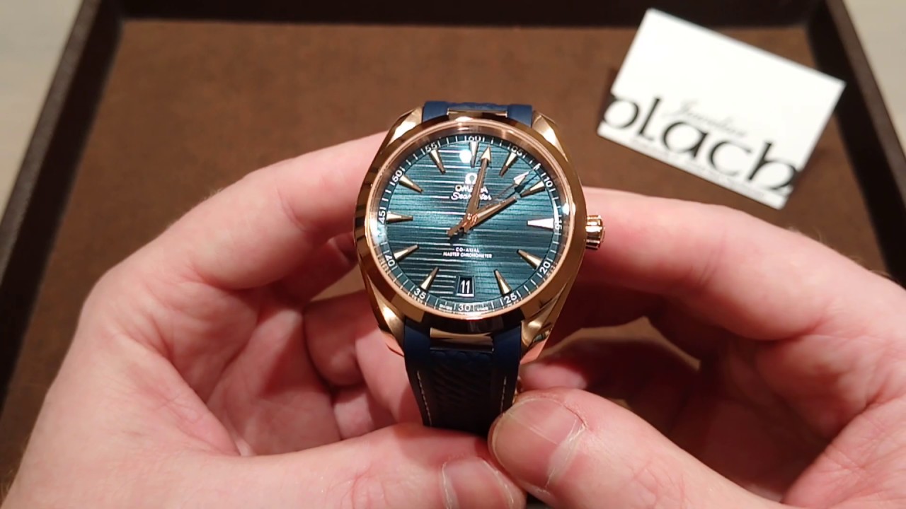 Omega Seamaster Aqua Terra 150m Co-Axial Master Chronometer 18k Gold / Hands On - Kurzbericht