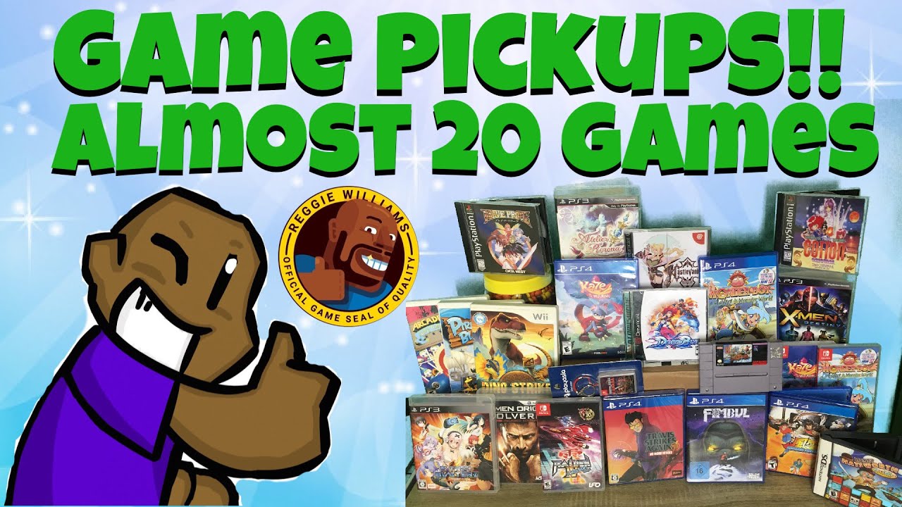 Game Pickups: PS4/Wii/Dreamcast/Ps1/PS3/DS/Switch titles