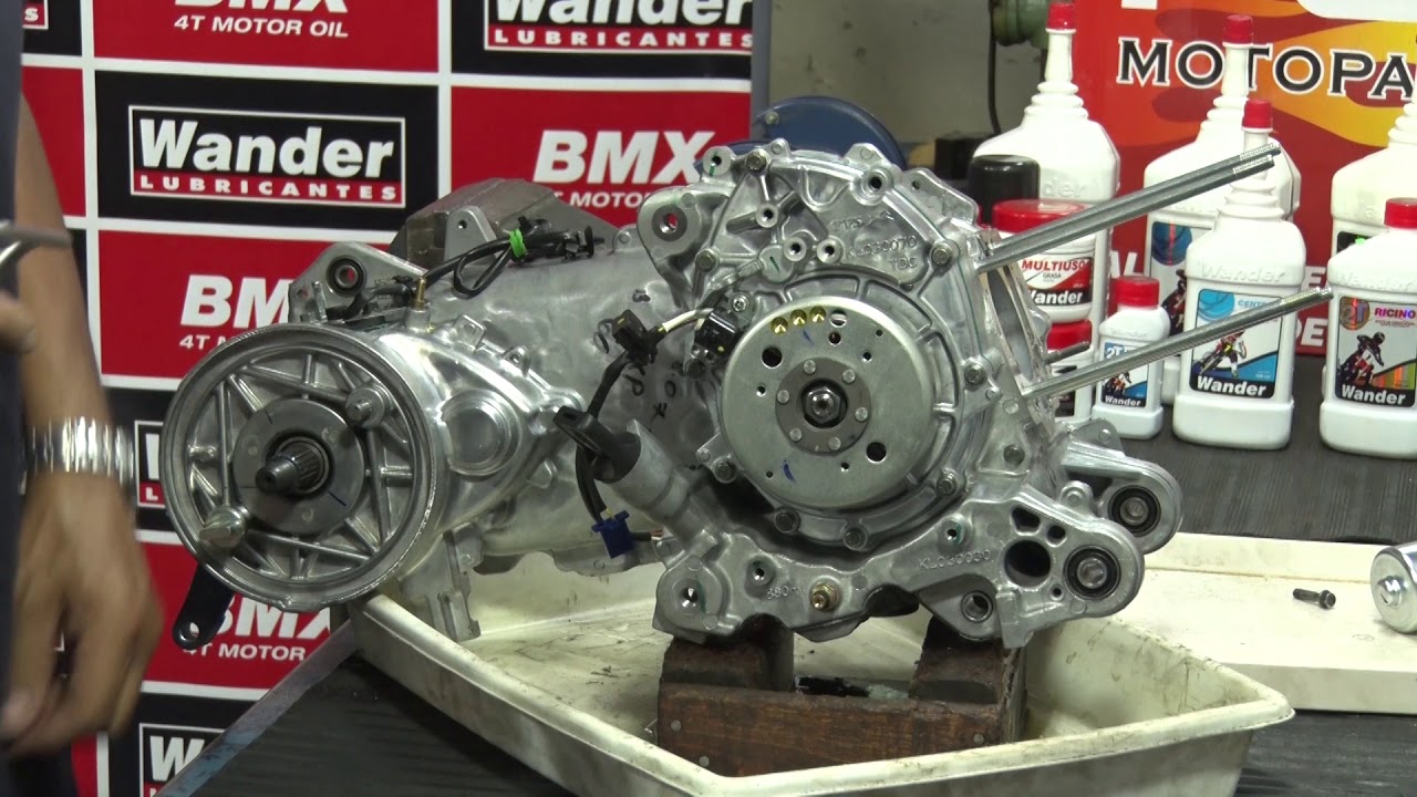 Desarme Motor TVS Ntorq 125 - Volante magnético, bendix y arranque eléctrico