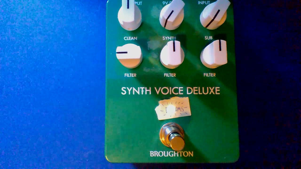 Broughton Audio Synth Voice Deluxe - no talking