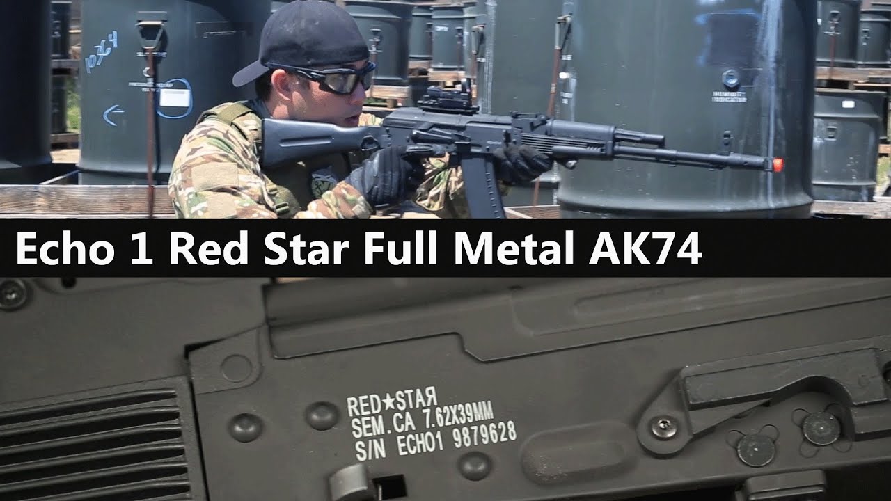 Airsoft GI - ECHO 1 Red Star Full Metal AK74 VGM AEG Airsoft Gun
