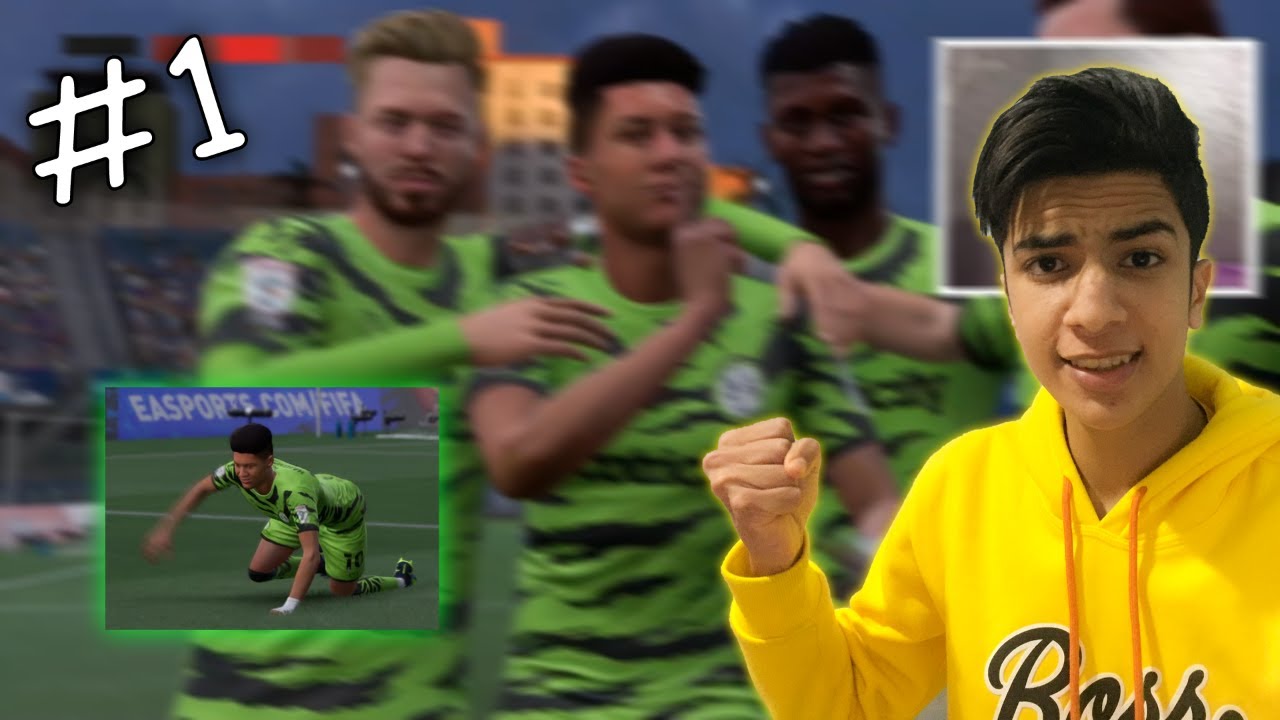 مهنة لاعب #1 | بداية المسيرة الاحترافية 🔥 || FIFA 22