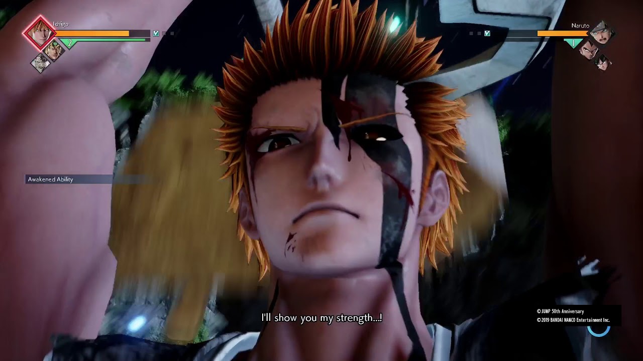 JUMP FORCE - NARUTO VS ICHIGO#gameplay #jumpforce