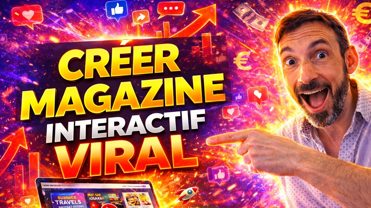 CRÉER UN MAGAZINE INTERACTIF VIRAL