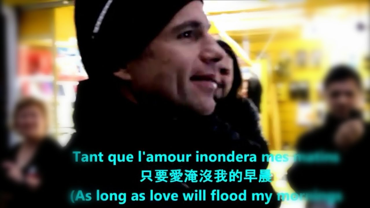 Bruno Pelletier - Praise of love ('L'hymne a l'amour')  with lyrics