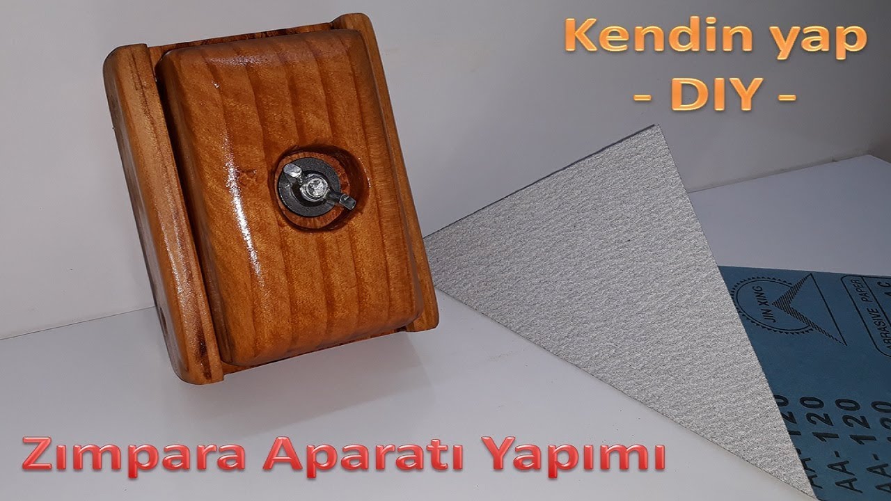 El zımpara aparatı yapımı