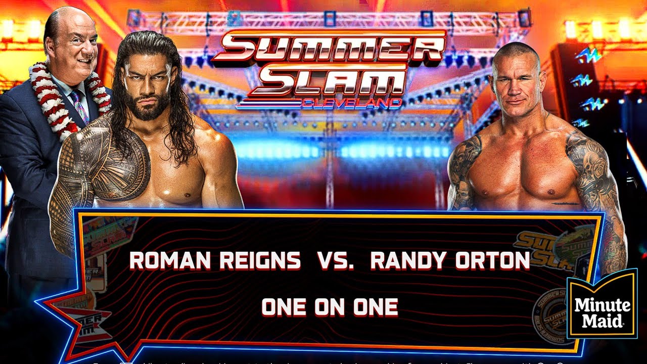 WWE FULL MATCH: Roman Reigns vs Randy Orton : SUMMER SLAM , Jan 31, 2026 (WWE 2K25)