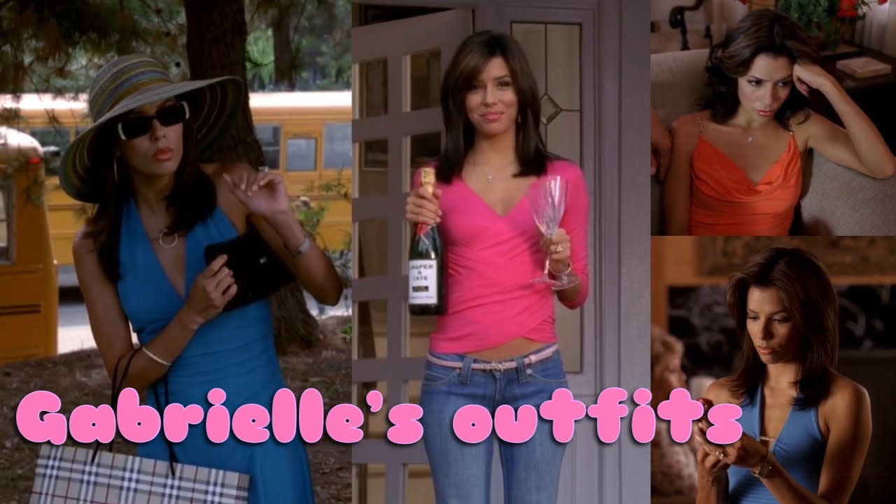Gabrielle’s outfits in “Desperate Housewives” 💓💗