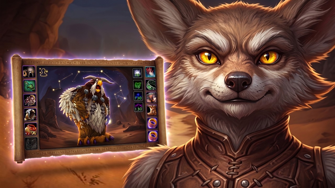 Я начал ОДЕВАТЬСЯ за ДРУИДА! WoW Sirus x3