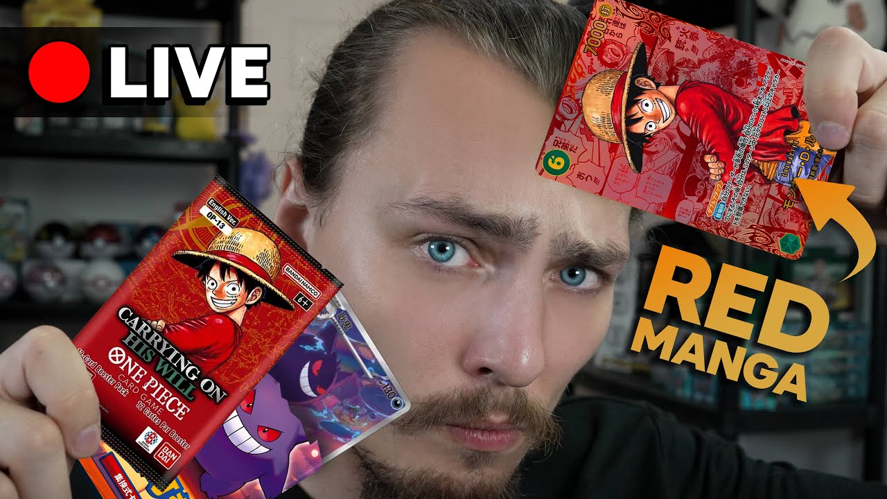 🔴 LIVE BREAK | Miało być strasznie... i tak jest... OP-13 | Gem Pack vol.3 | Black&White