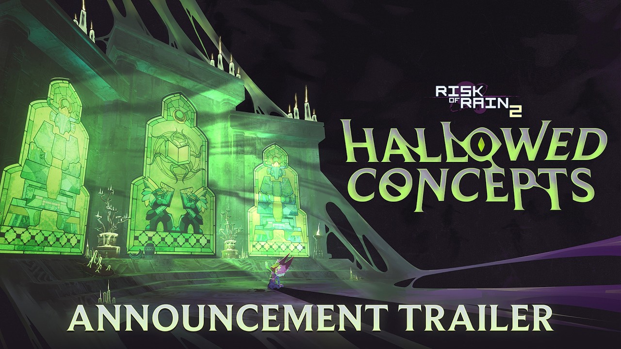 Risk of Rain 2: Hallowed Concepts &ndash; Announcement Trailer