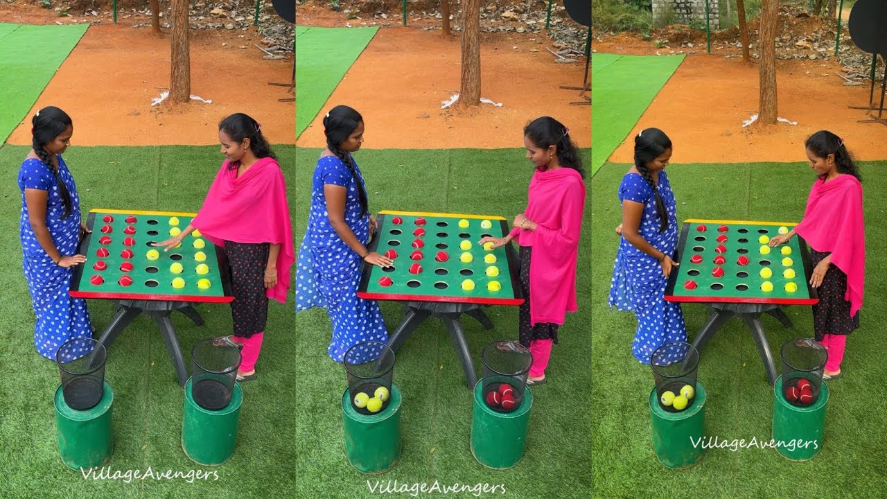 Complete Checkers Challenge || Village Avengers