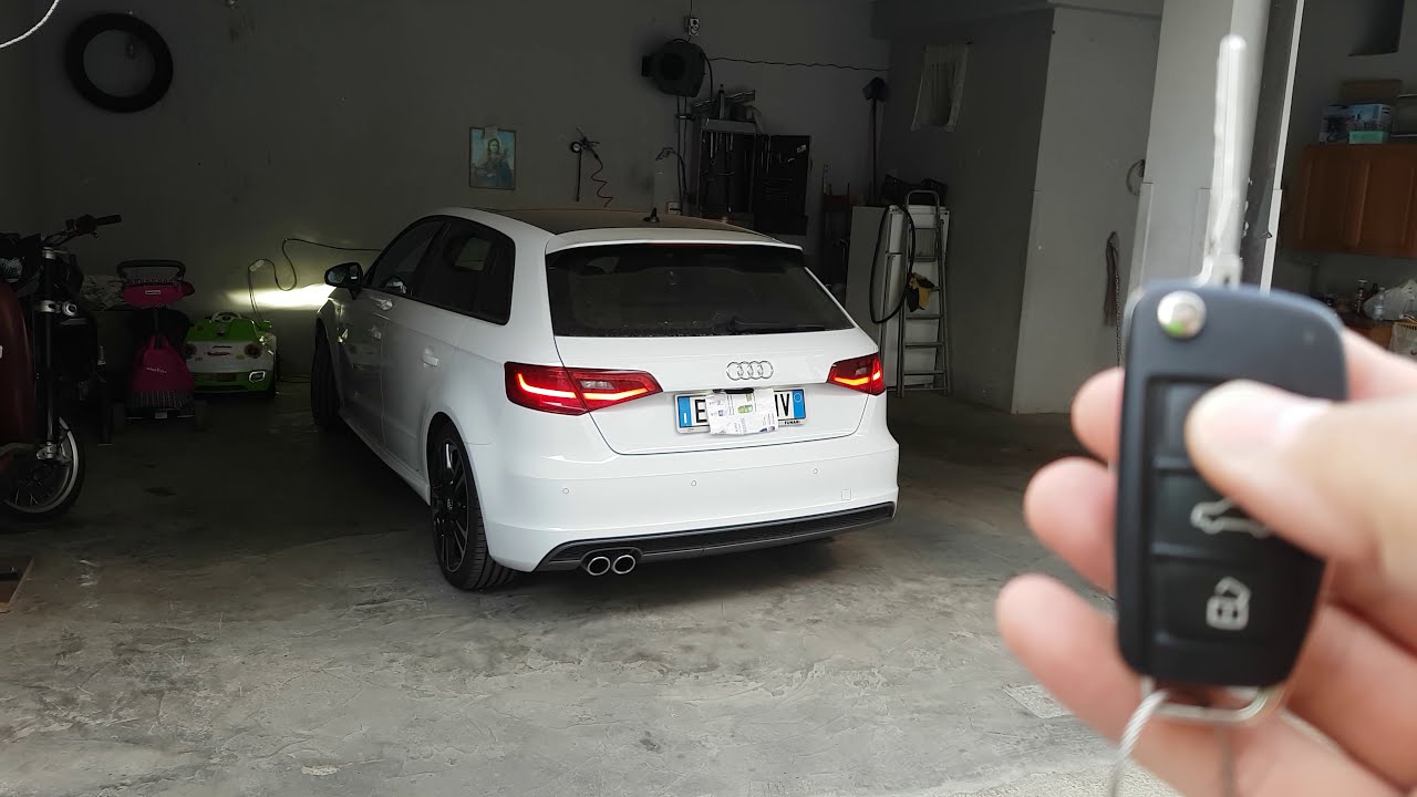Audi A3 8v Кодирование: Акустическое звуковое открытие и закрытие с помощью Ding или Clacson
