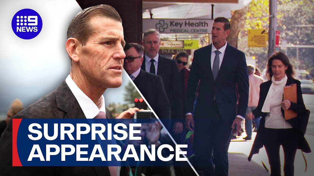 Bail conditions relaxed for accused war criminal Ben Roberts-Smith | 9 News Australia