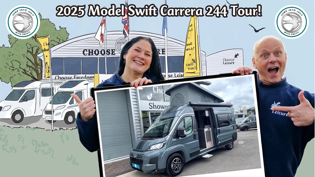 The 2025 Model Swift Carrera 244 Tour!