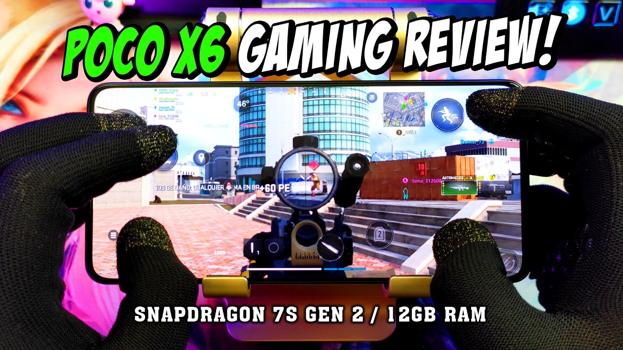 Poco X6 gaming Review Snapdragon 7s GEN 2 Rendimiento | 16 Juegos!