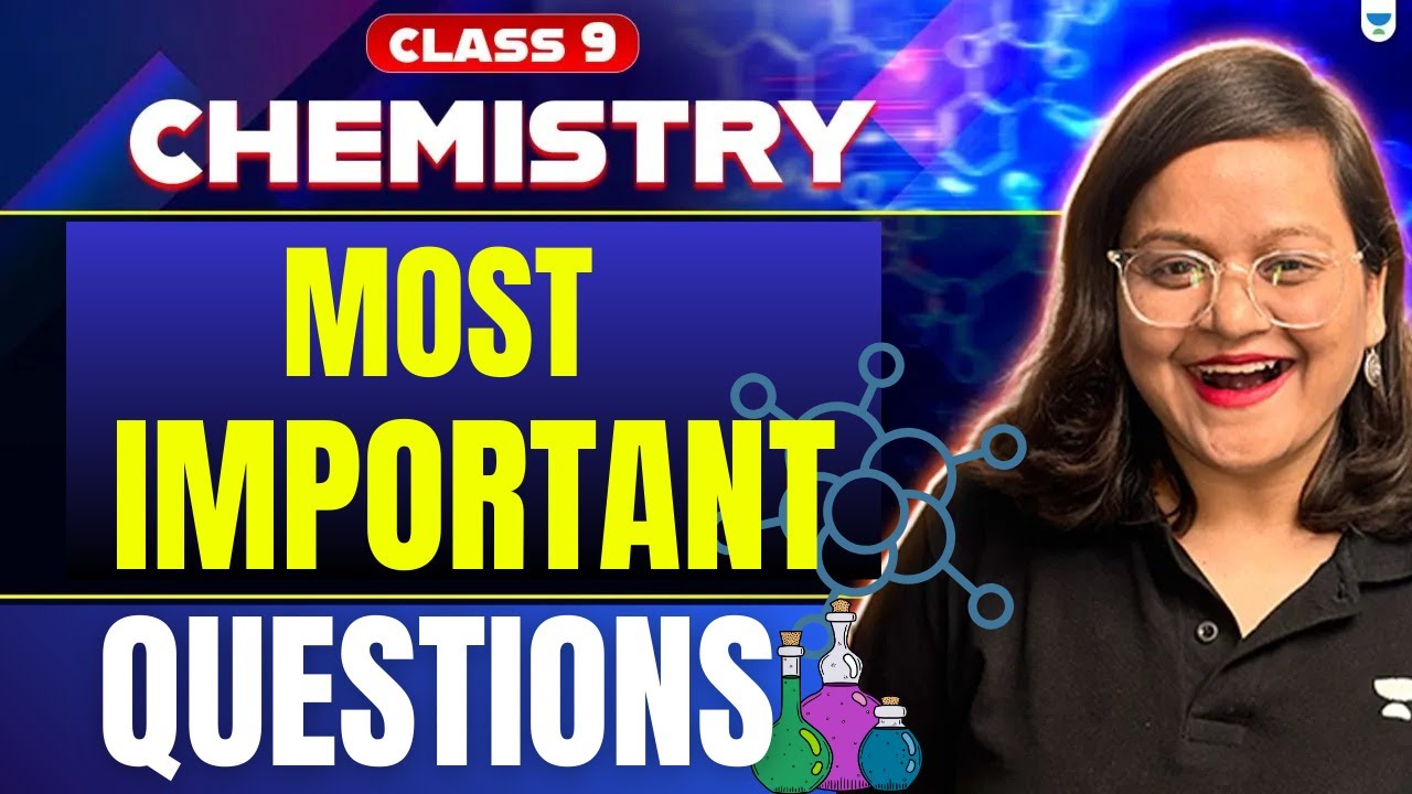 Chemistry Most Important Questions || Class 9 Chemistry || Nikita Ma'am