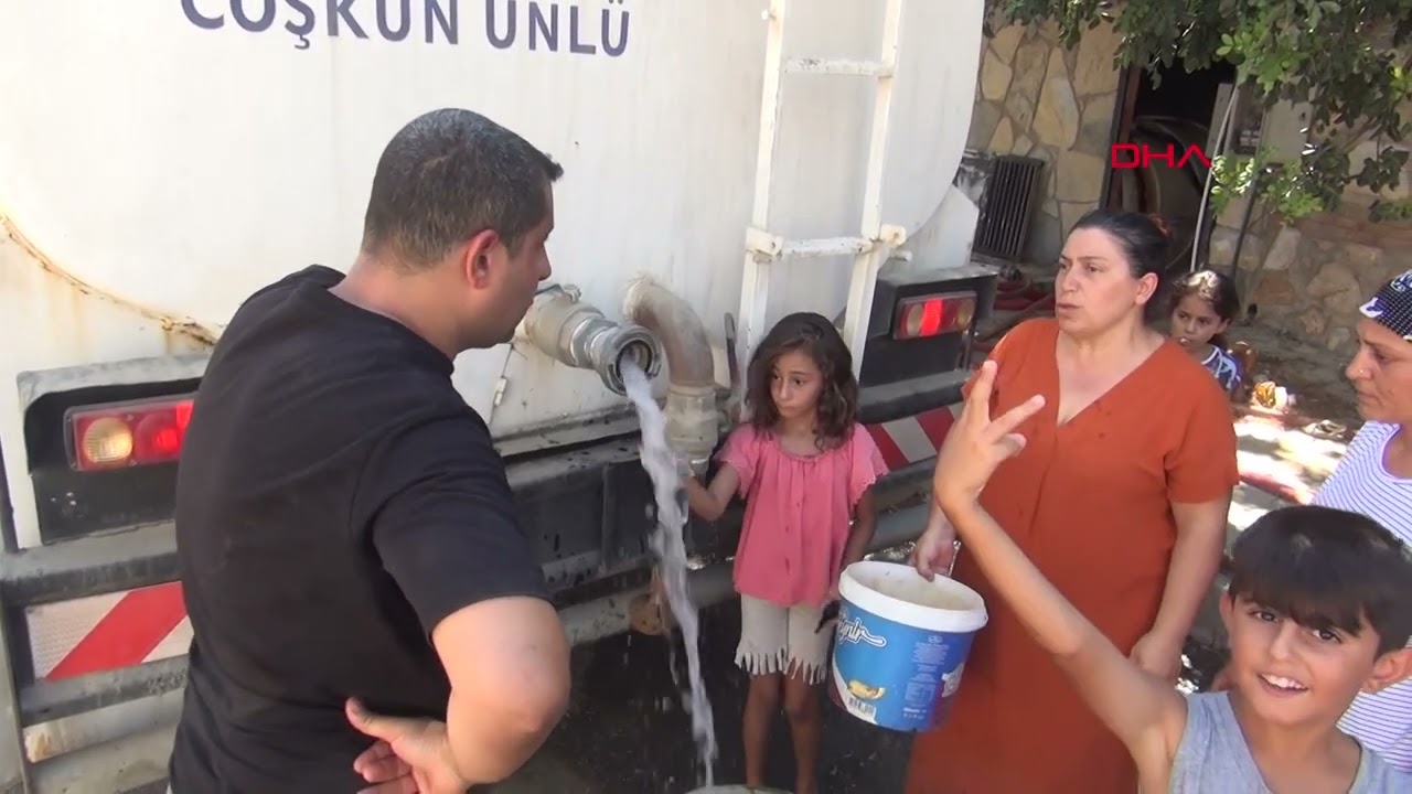 Bodrum'da tankerle su dönemi