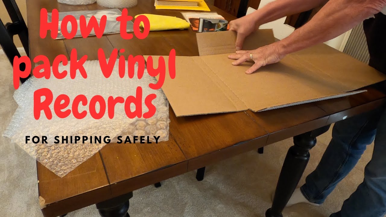 How to Pack Vinyl Records for Shipping (and Why It's So Important)