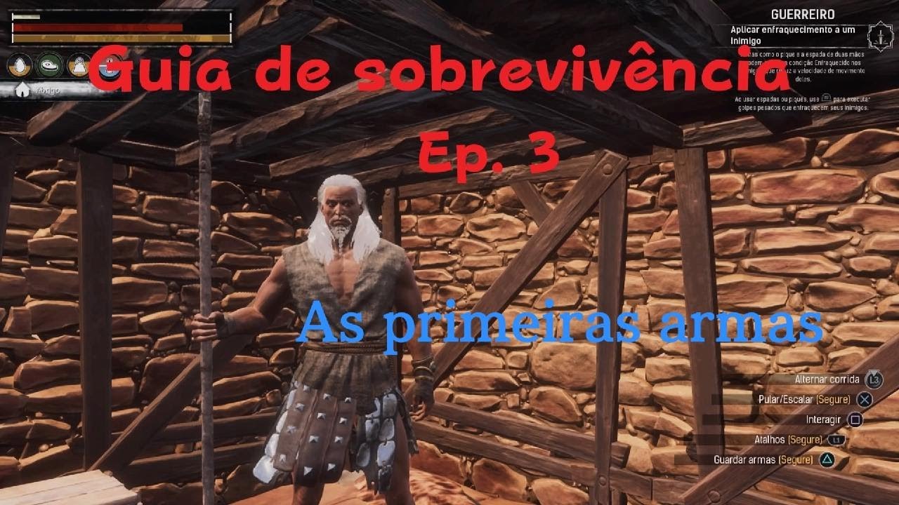 Conan Exiles! Guia de sobreviv&ecirc;ncia nas terras do ex&iacute;lio. Epis&oacute;dio3 #conanexiles #ps4 #ps5 #portugal