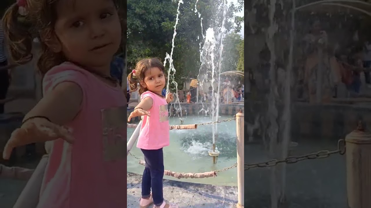 subhash garden waterfall in the water full masti #dance #shorts #shortvideo #viral