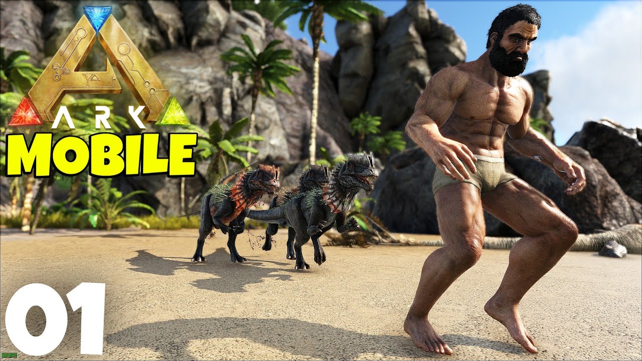 New Journey Of The Island - Ark Ultimate Mobile | Episode 1 - Solo Survival | Hindi - Ark Mobile