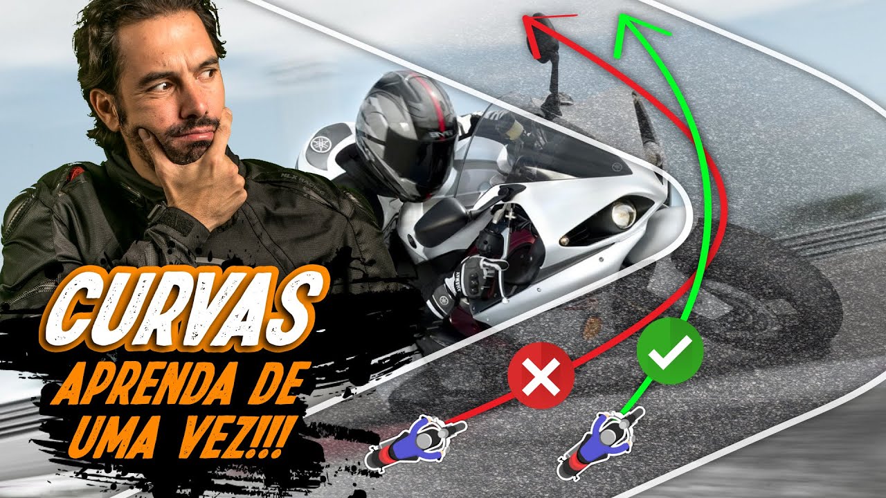 TUDO SOBRE COMO FAZER CURVAS DE MOTO - OLHAR, CONTRA ESTERÇO E MUITO MAIS! 👊✊✊✊