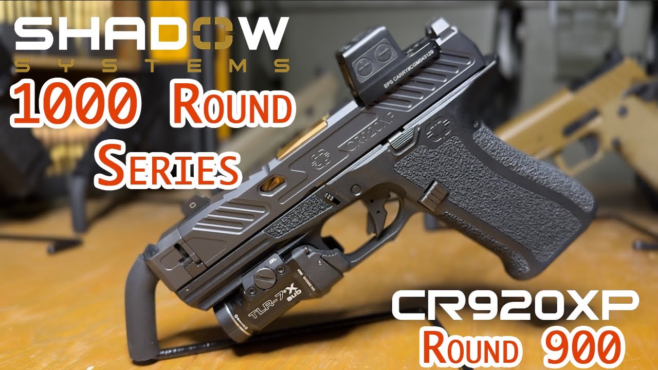 1,000 Round Series: Shadow Systems CR920XP as EDC - Round 900!