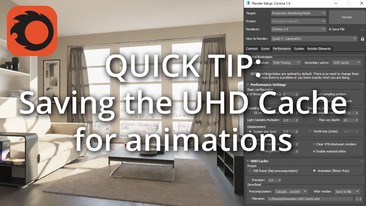 QUICK TIP: Saving the UHD Cache