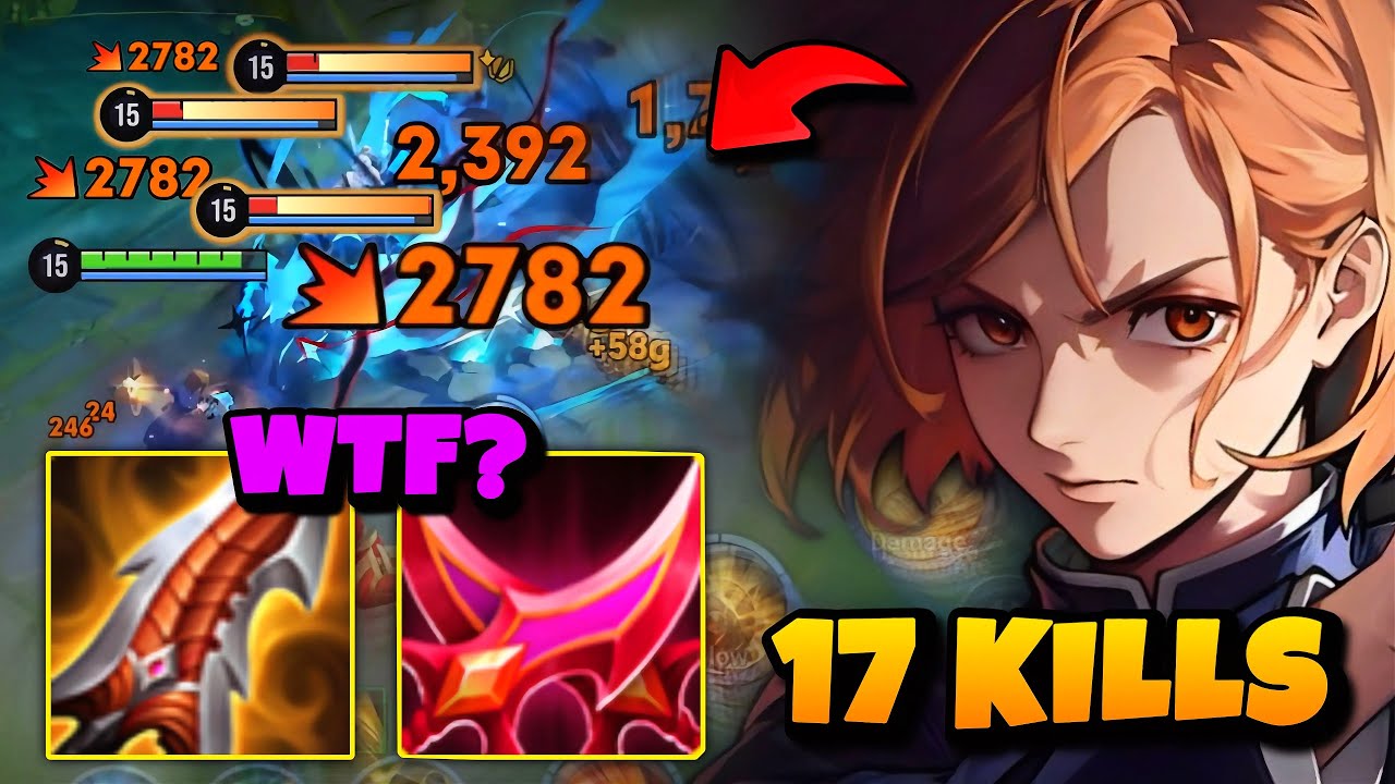 17 KILLS! TOP 1 UNKILLABLE LADY SUN BEST BUILD TO CARRY IN RANK GAME! | HONOR OF KINGS