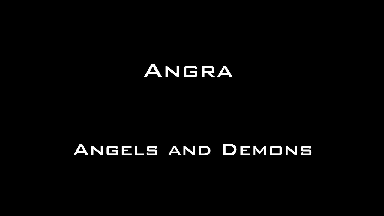 Angra - Angels and Demons - Guitar Backing Track (sem Guitarras)