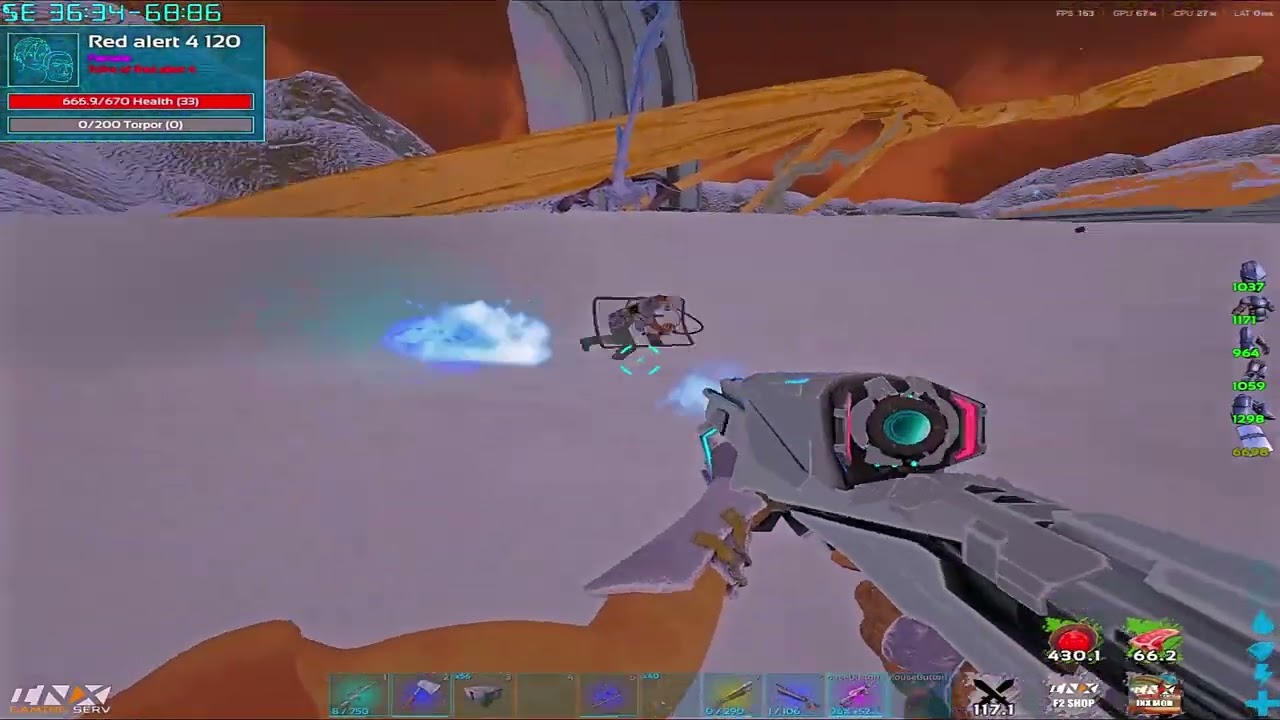 FIGHTING EVERYONE I SEE ON INX SOLOS: -  ARK UNOFFICIAL PVP -