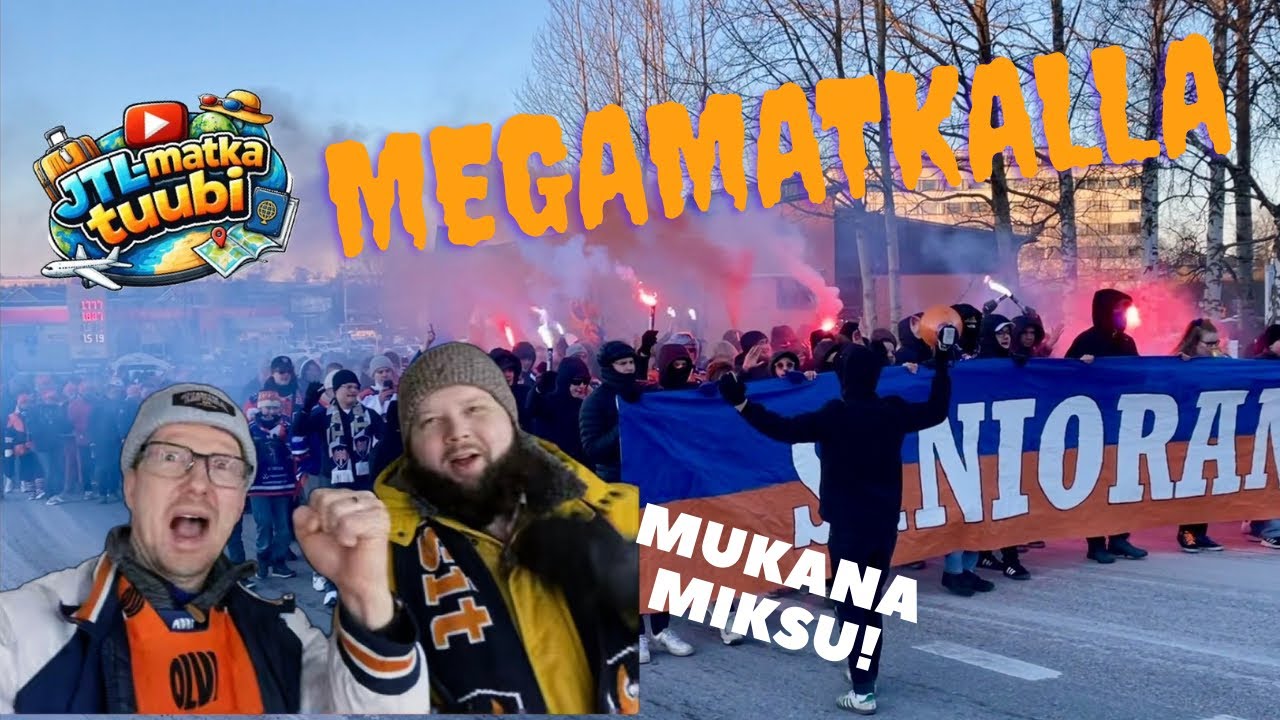 Lähde mukaan Tapparafanien megamatkalle Raumalle!