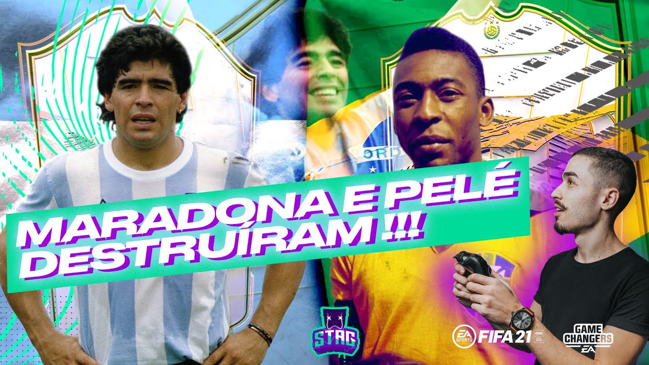 MARADONA E PELÉ SÃO ABSURDOS - WEEKEND LEAGUE - FIFA 21