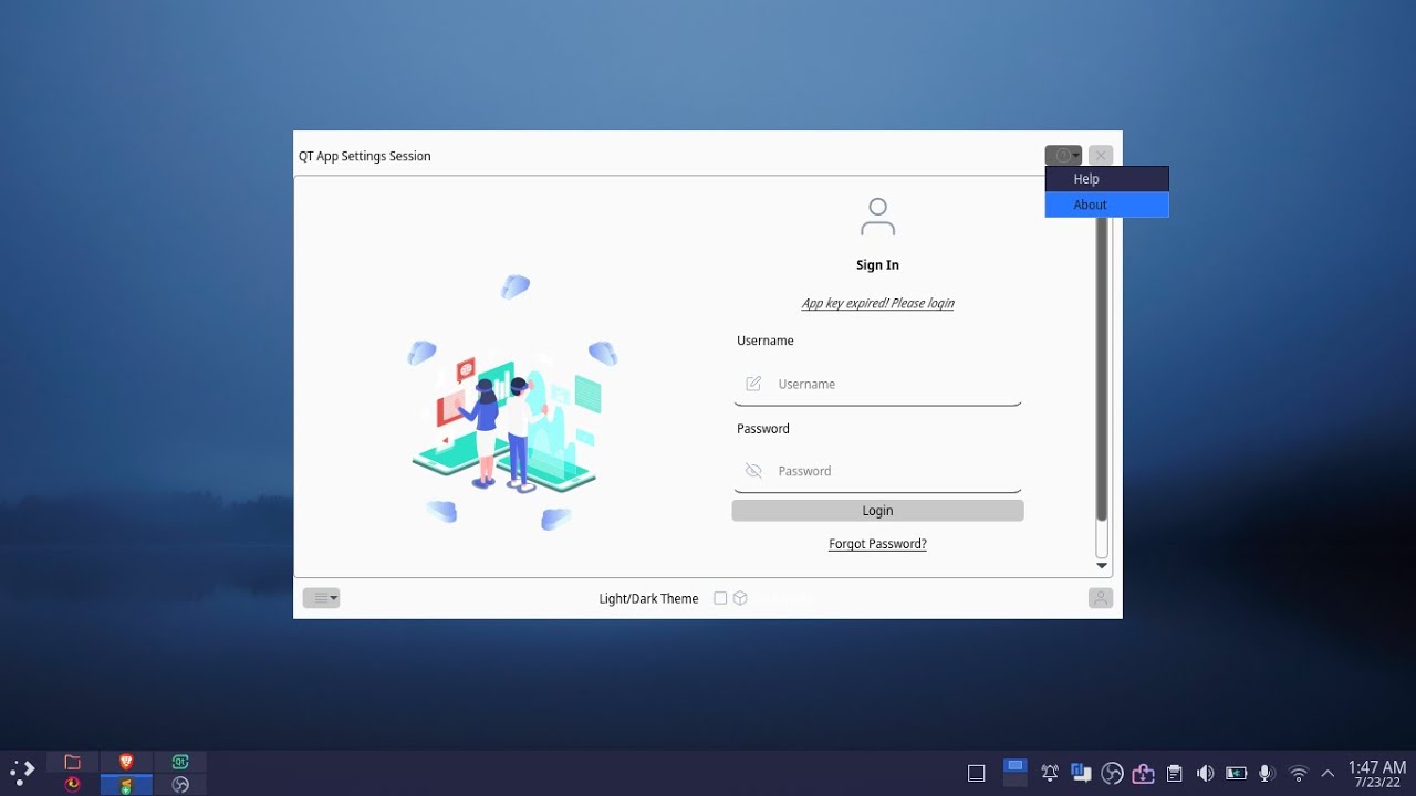 Python GUI: Add context menu to QPushButton | QMenu | PyQt, PySide - Dropdown Menu