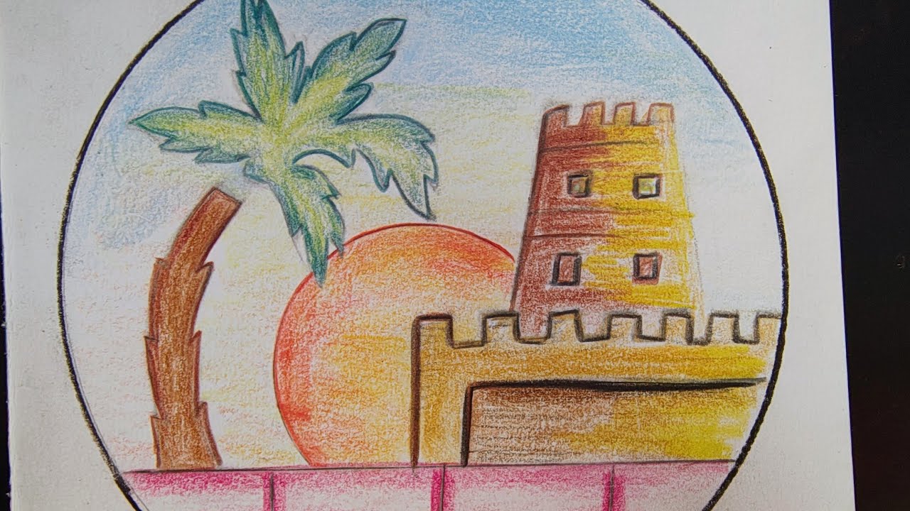 رسم السياحة في عمان..تصميم السياحة في عمان . .