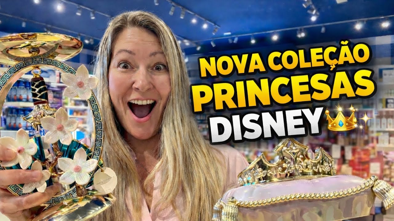 A Bath & Body Works LANÇOU uma NOVA COLEÇÃO das PRINCESAS DISNEY!