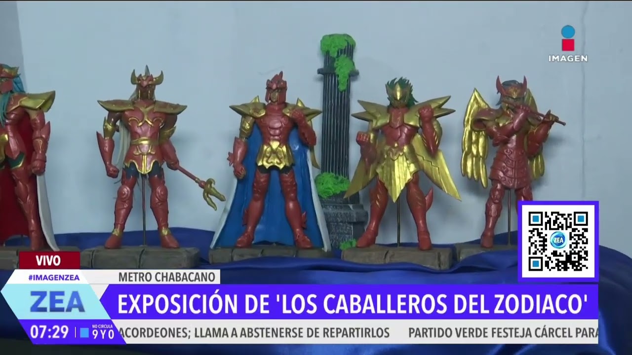 ¡Los Caballeros del Zodíaco llegan al Metro de la CDMX! | Noticias con Francisco Zea