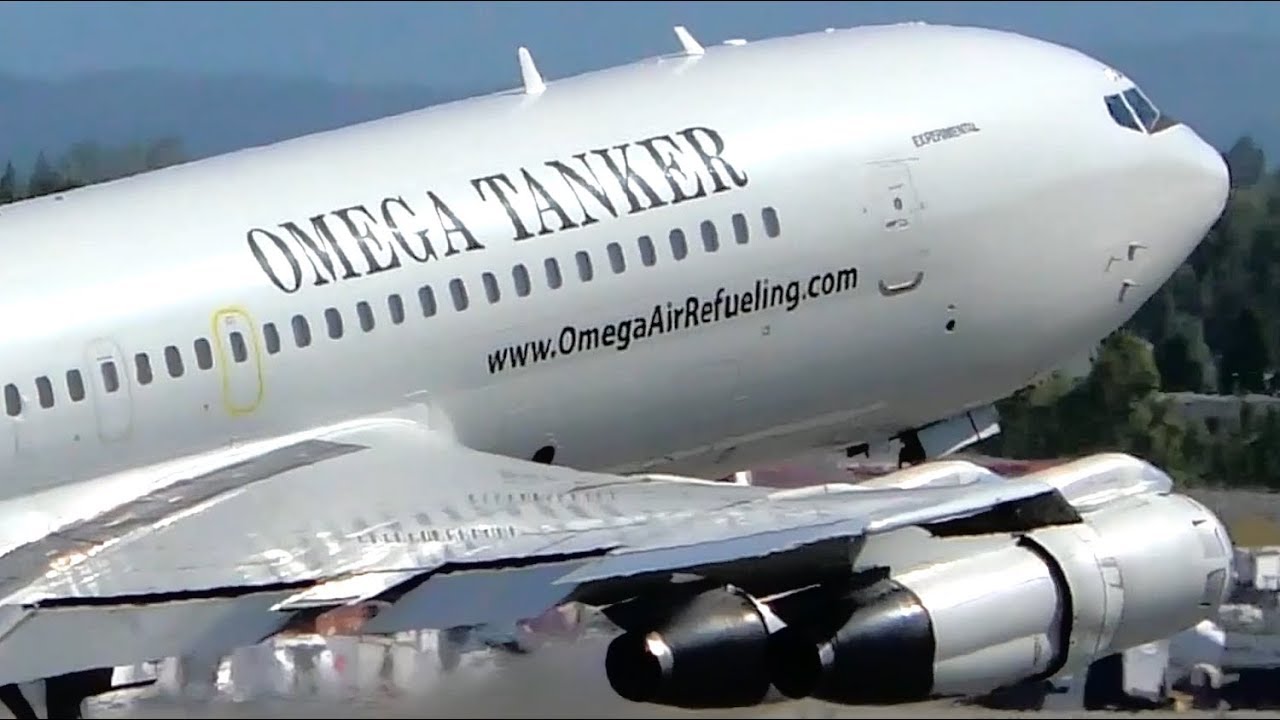 TURN UP YOUR VOLUME !! Boeing 707 LOUD Takeoff | Anchorage Airport Plane Spotting